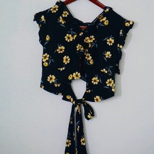 Wrap Around Crop Top